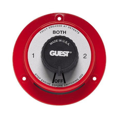 Guest 2101 Cruiser Series Battery Selector Switch w/o AFD 2101